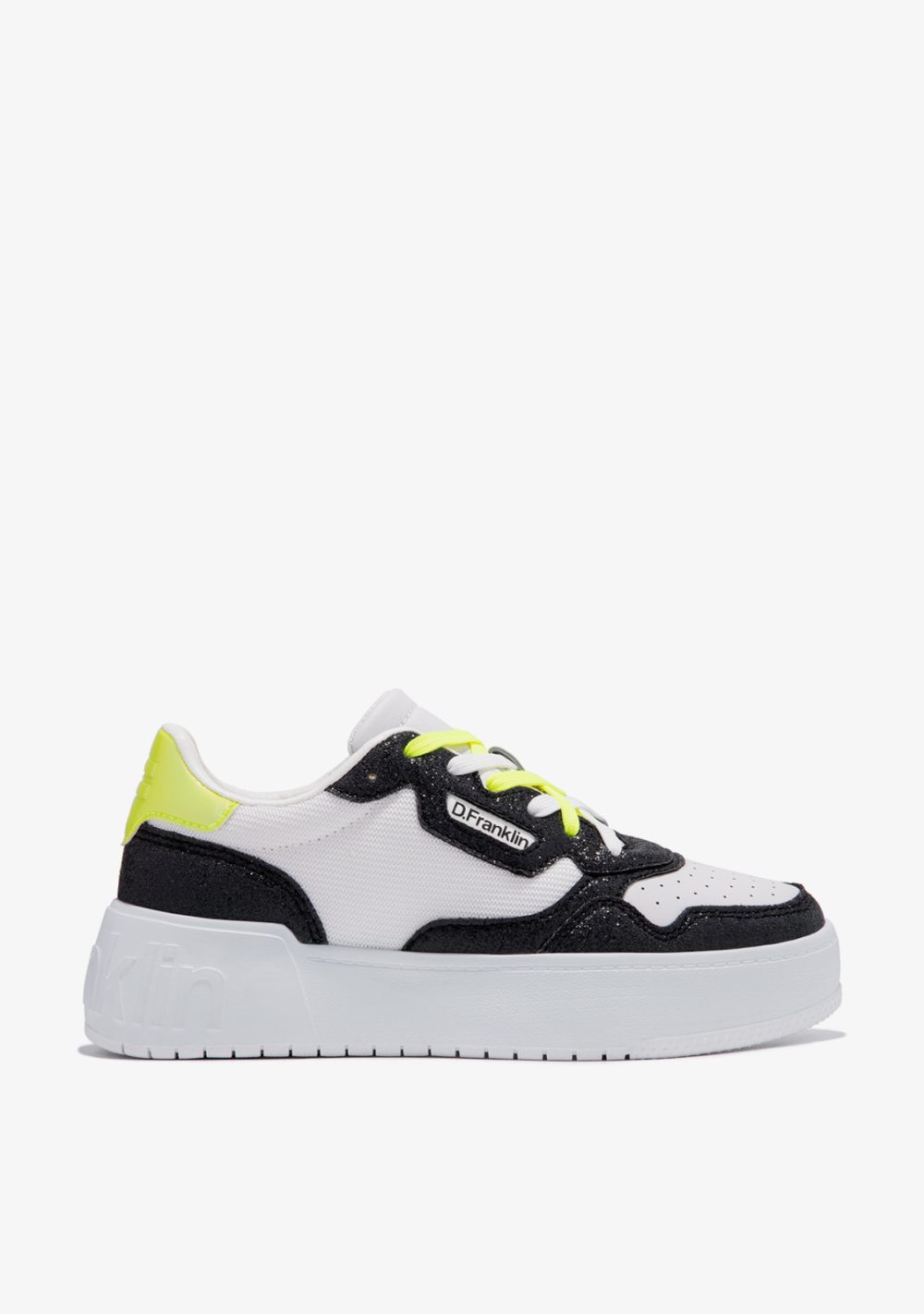 SNEAKERS D. FRANKLIN Bianco-Nero