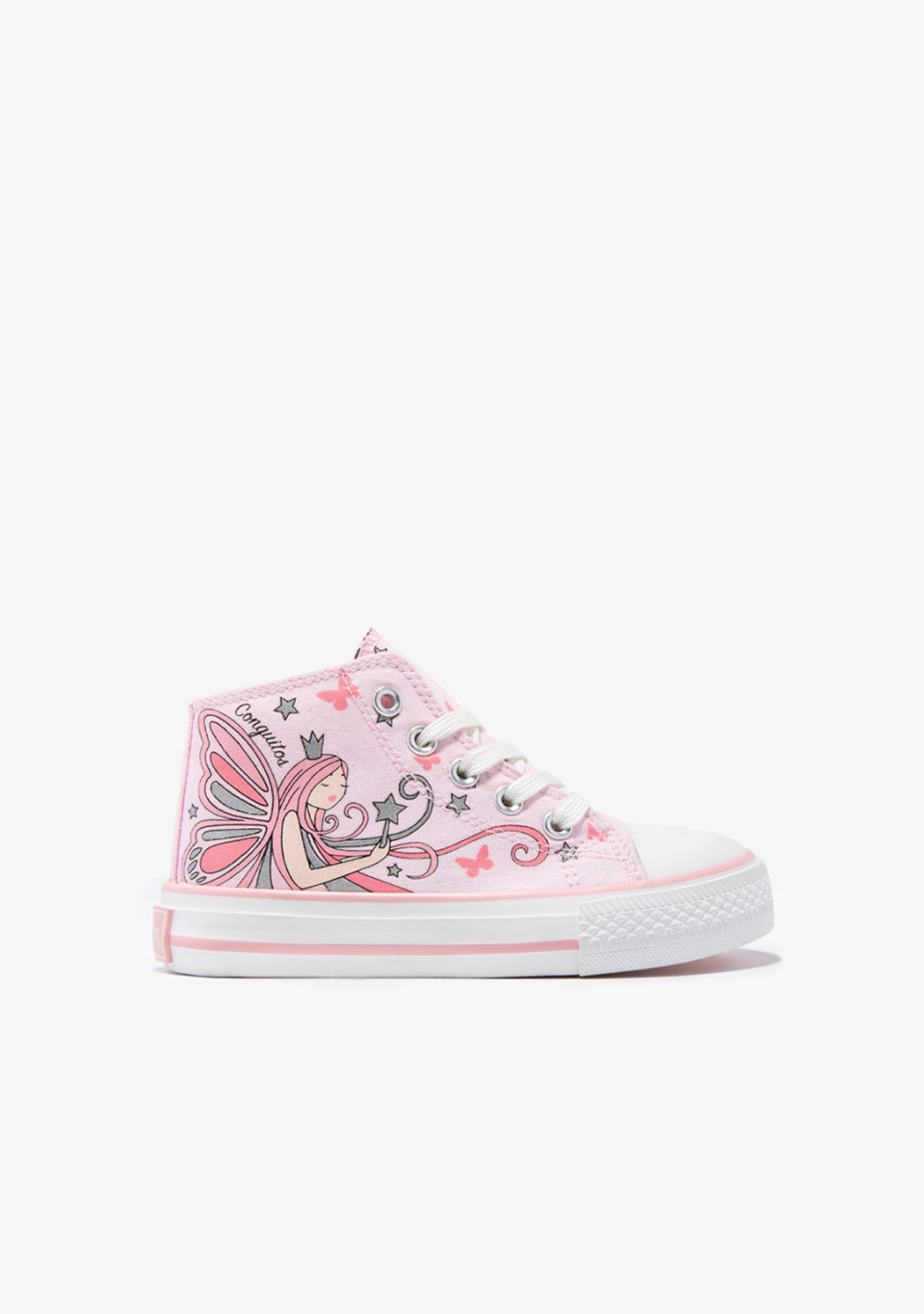 SNEAKERS ALTA, MODELLO CONVERSE CONGUITOS STAMPA REGINA DELLE FATE