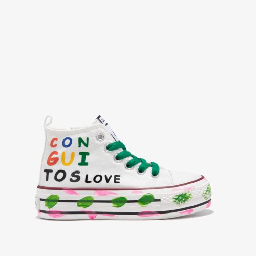 SNEAKERS ALTA, MODELLO CONVERSE CONGUITOS MULTICOLOR