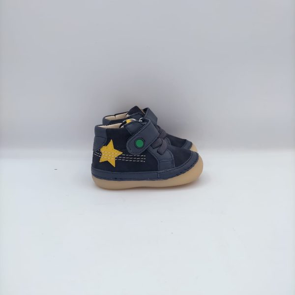 PRIMO PASSO KICKERS B NABUK BLU