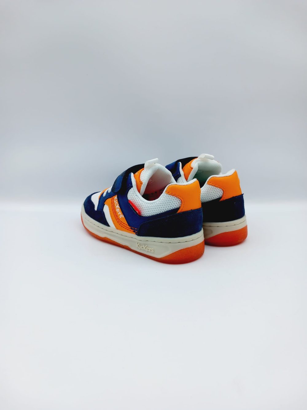 SNEAKERS KICKERS B BIANCA, ARANCIO - immagine 3