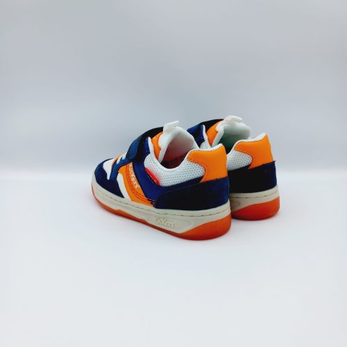 SNEAKERS KICKERS B BIANCA, ARANCIO - immagine 3