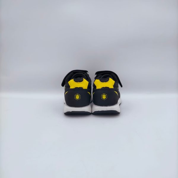 SNEAKERS LUMBERJACK B NERO/GIALLO CON LUCI - immagine 2