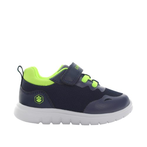 GINNASTICA LUMBERJACK BLU CON FETTUCCIA FLUO