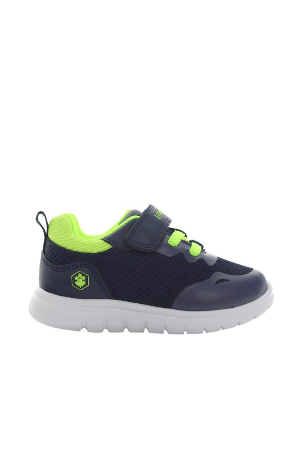 GINNASTICA LUMBERJACK BLU CON FETTUCCIA FLUO