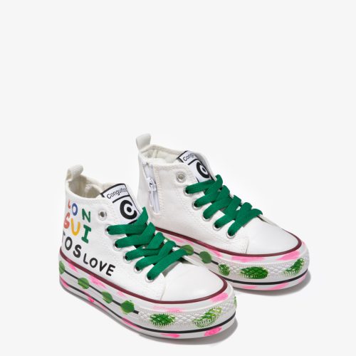 SNEAKERS ALTA, MODELLO CONVERSE CONGUITOS MULTICOLOR - immagine 2