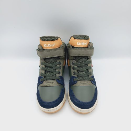SCARPONCINO KICKERS B VERDE, BLU, GIALLO - immagine 2