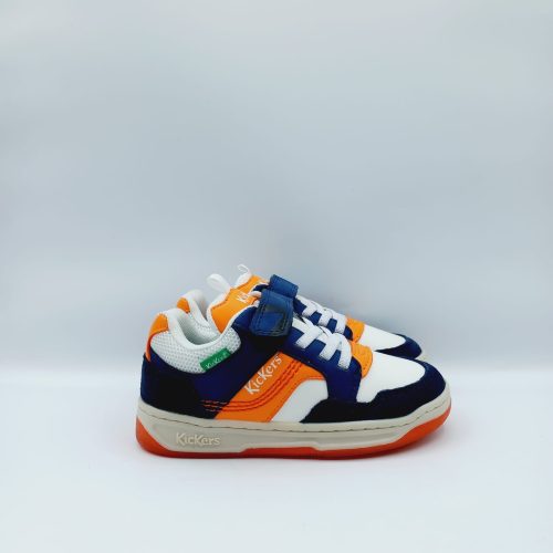 SNEAKERS KICKERS B BIANCA, ARANCIO