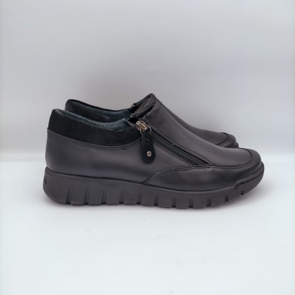 MOCASSINO EASYN ROSE NERO