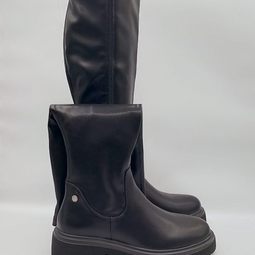 STIVALE ELASTICIZZATO XTI NERO - immagine 3