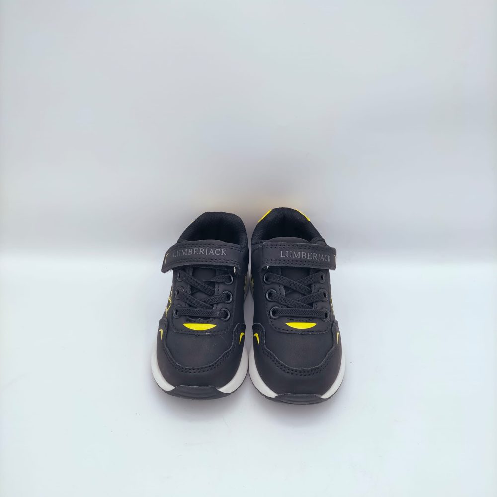 SNEAKERS LUMBERJACK B NERO/GIALLO CON LUCI - immagine 3
