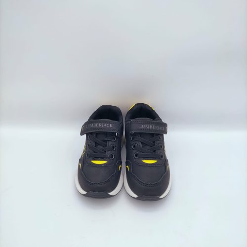 SNEAKERS LUMBERJACK B NERO/GIALLO CON LUCI - immagine 3