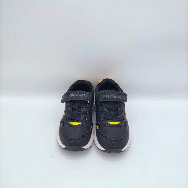 SNEAKERS LUMBERJACK B NERO/GIALLO CON LUCI - immagine 3