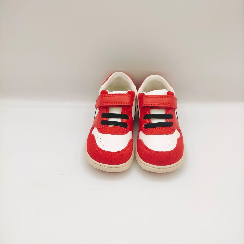 PRIMO PASSO KICKERS B BIANCO ROSSO - immagine 3