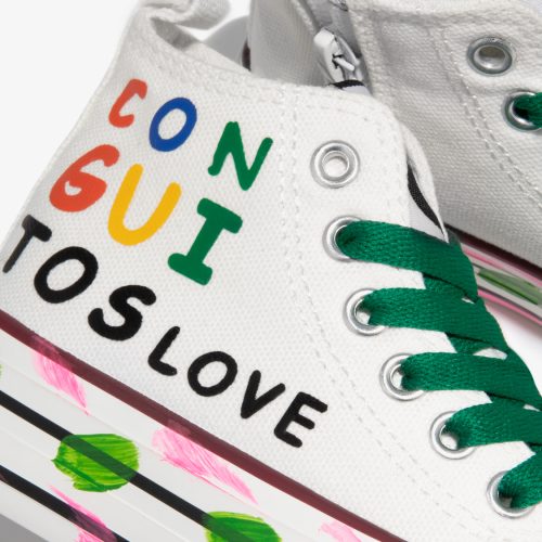 SNEAKERS ALTA, MODELLO CONVERSE CONGUITOS MULTICOLOR - immagine 3