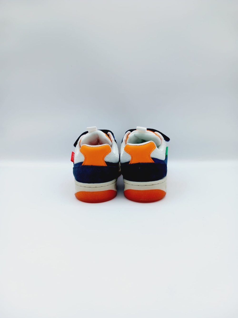 SNEAKERS KICKERS B BIANCA, ARANCIO - immagine 2