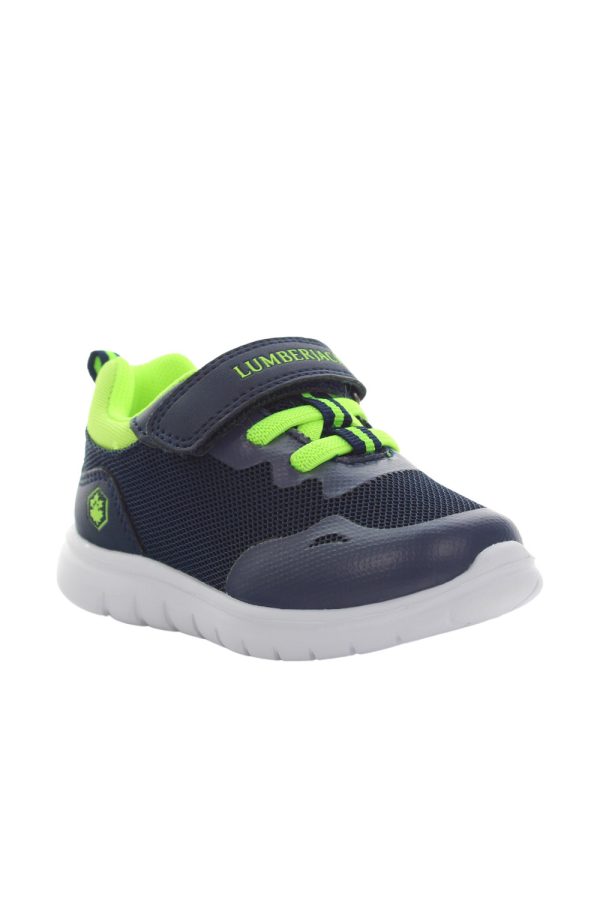 GINNASTICA LUMBERJACK BLU CON FETTUCCIA FLUO - immagine 2