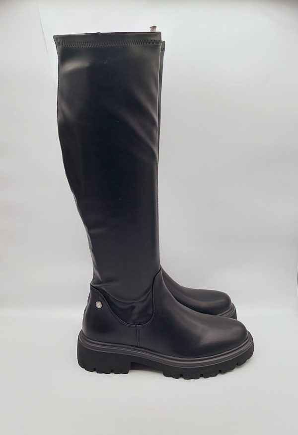 STIVALE ELASTICIZZATO XTI NERO