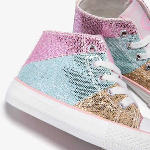 SNEAERS ALTA, MODELLO CONVERS CONGUITOS MULTICOLOR - immagine 3