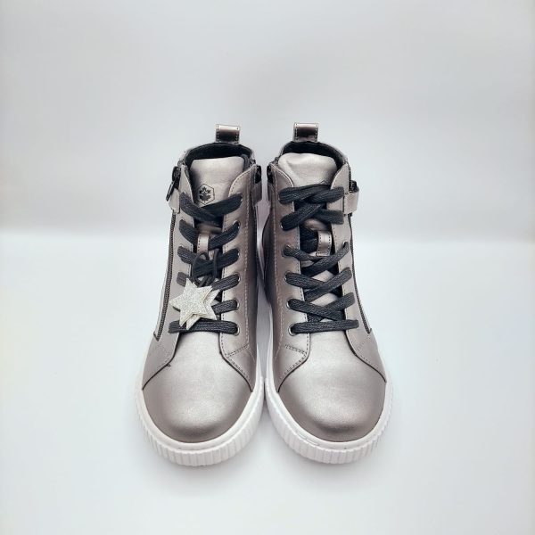 SNEAKERS LUMBERJACK B ARGENTO - immagine 2