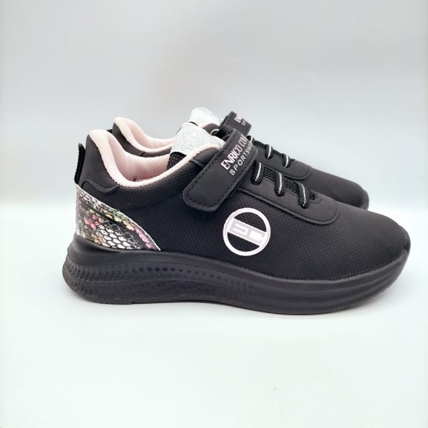 SNEAKERS ENRICO COVERI NERO