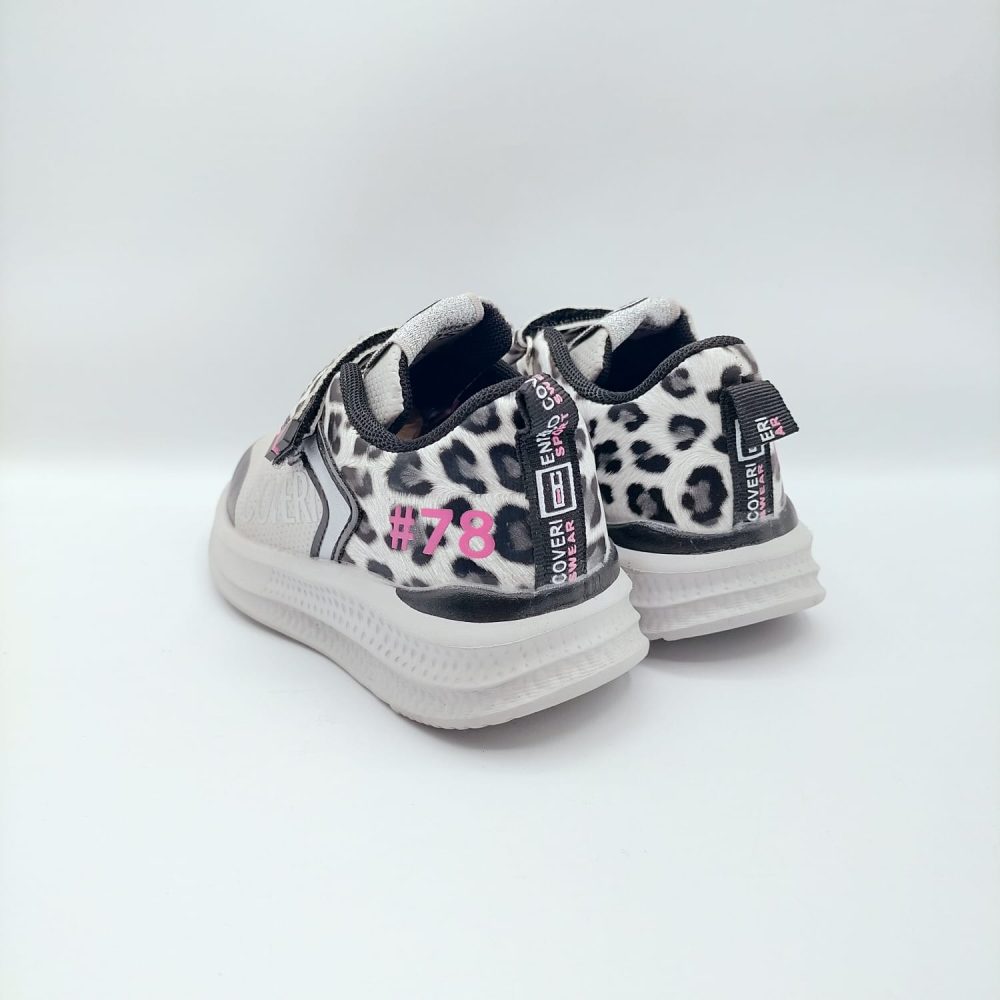 SNEAKERS ENRICO COVERI ARGENTO ANIMALIER - immagine 2
