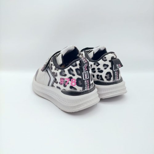 SNEAKERS ENRICO COVERI ARGENTO ANIMALIER - immagine 2