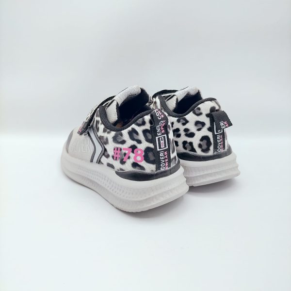 SNEAKERS ENRICO COVERI ARGENTO ANIMALIER - immagine 2