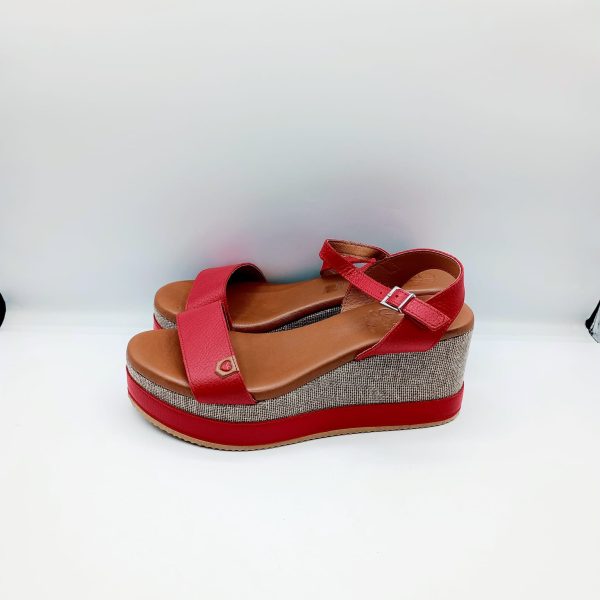SANDALO OH MY SANDALS - ROSSO, 40